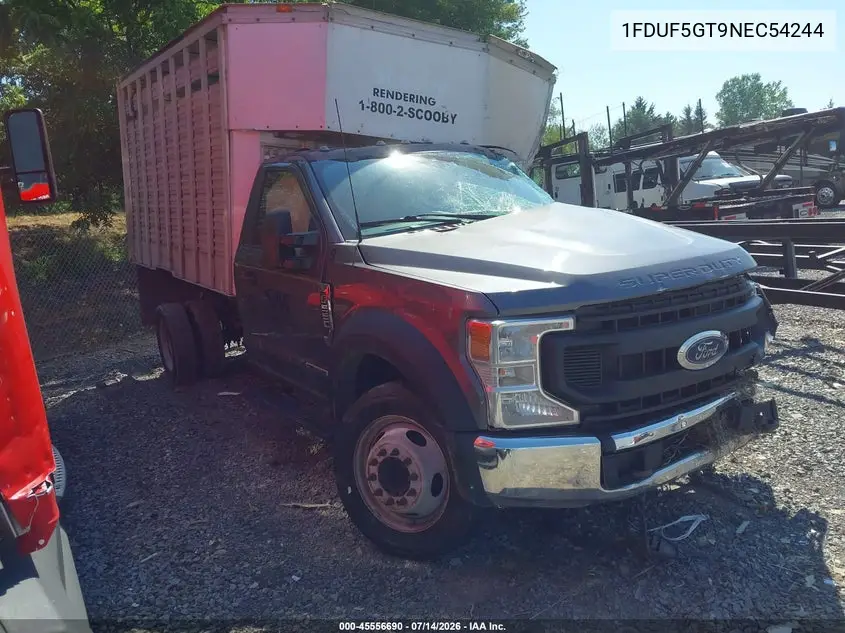 2022 Ford F-550 Chassis Xl/Xlt VIN: 1FDUF5GT9NEC54244 Lot: 45556690