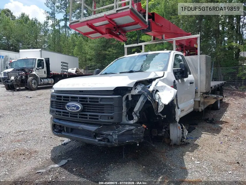 2024 Ford F-550 Chassis Xl/Xlt VIN: 1FDUF5GT6RDA19859 Lot: 45499578