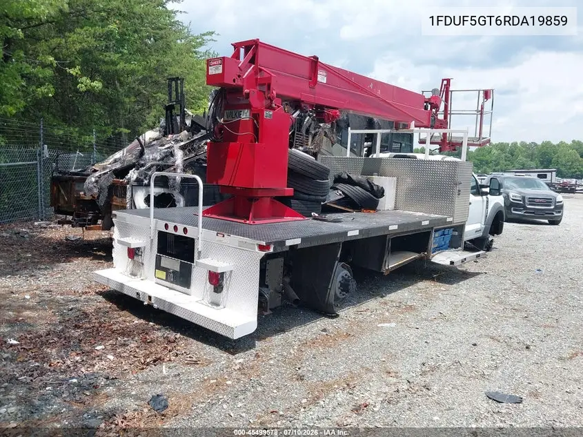 2024 Ford F-550 Chassis Xl/Xlt VIN: 1FDUF5GT6RDA19859 Lot: 45499578