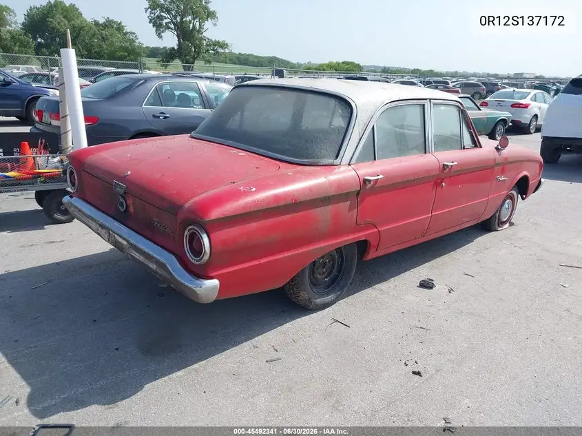 1960 Ford Falcon VIN: 0R12S137172 Lot: 45492341