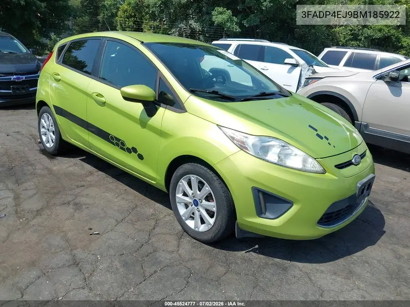 2011 Ford Fiesta Se VIN: 3FADP4EJ9BM185922 Lot: 45524777
