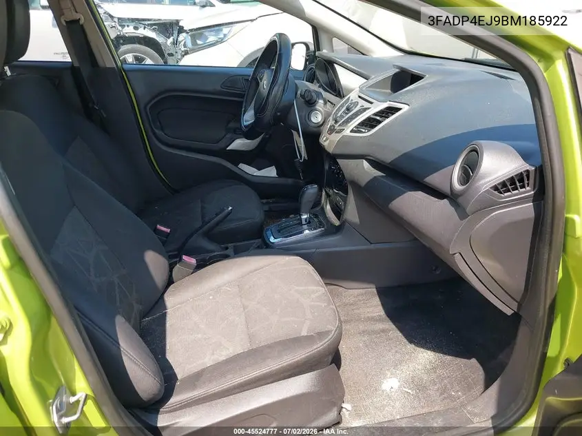 2011 Ford Fiesta Se VIN: 3FADP4EJ9BM185922 Lot: 45524777