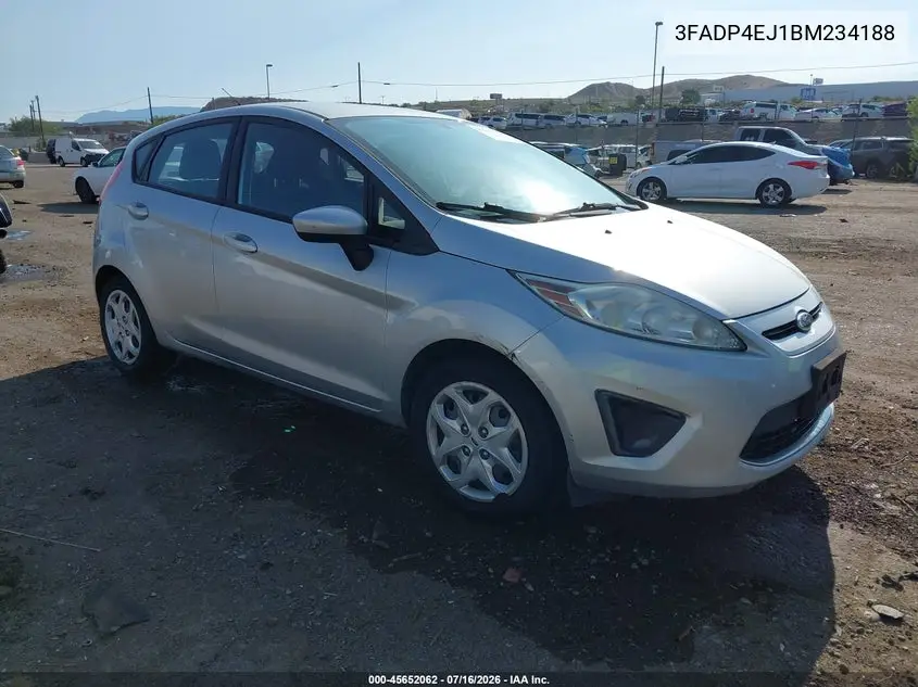2011 Ford Fiesta Se VIN: 3FADP4EJ1BM234188 Lot: 45652062