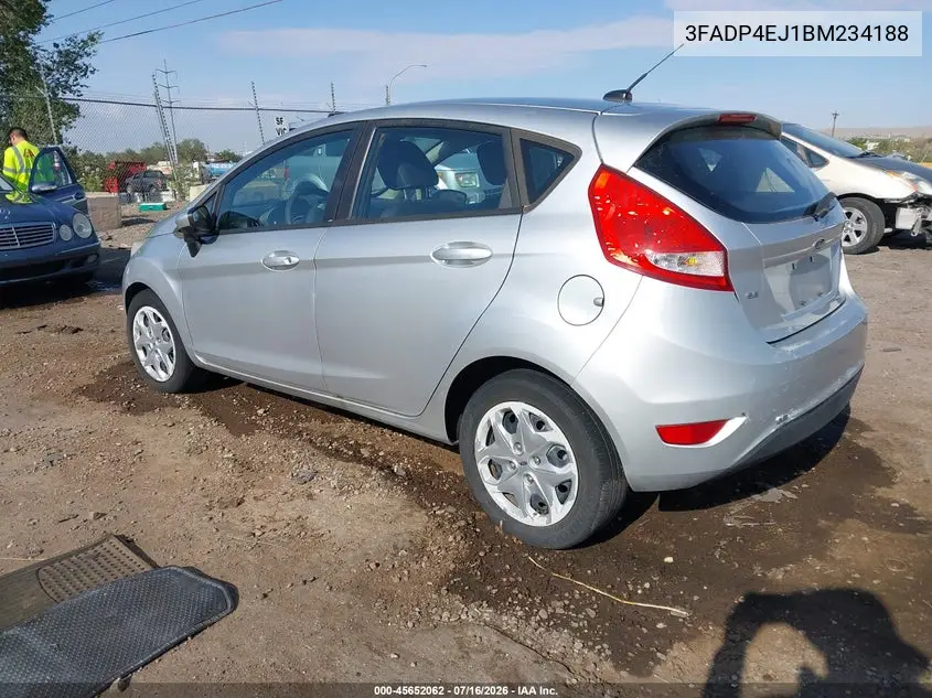2011 Ford Fiesta Se VIN: 3FADP4EJ1BM234188 Lot: 45652062