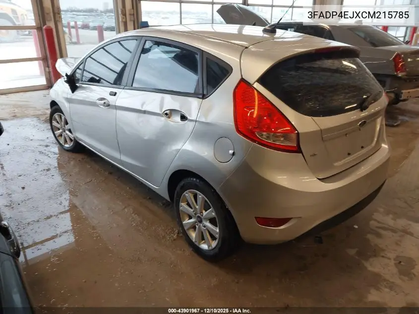 3FADP4EJXCM215785 2012 Ford Fiesta Se