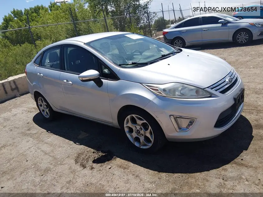 2012 Ford Fiesta Sel VIN: 3FADP4CJXCM173654 Lot: 45613151