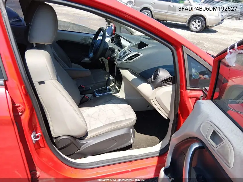 2013 Ford Fiesta Se VIN: 3FADP4BJ6DM192527 Lot: 45212774