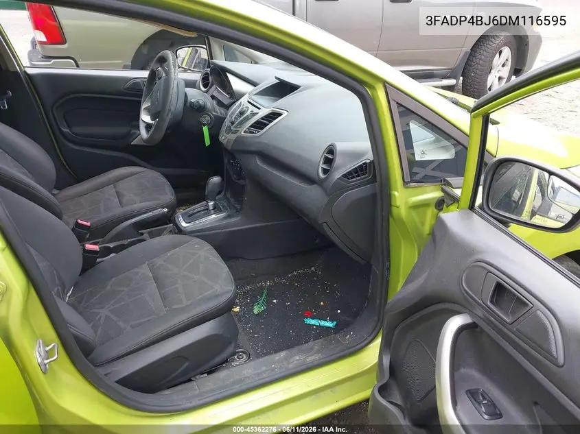 2013 Ford Fiesta Se VIN: 3FADP4BJ6DM116595 Lot: 45362276
