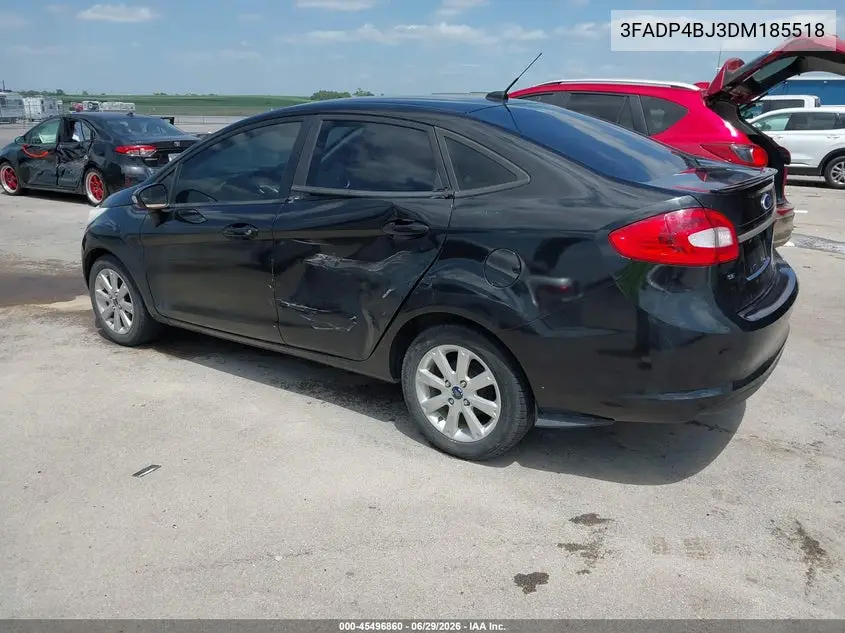 2013 Ford Fiesta Se VIN: 3FADP4BJ3DM185518 Lot: 45496860