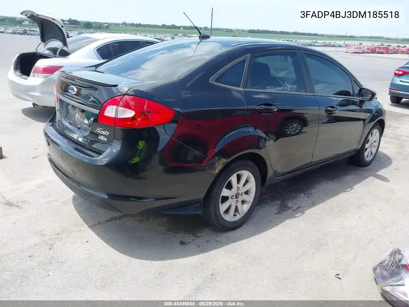 2013 Ford Fiesta Se VIN: 3FADP4BJ3DM185518 Lot: 45496860