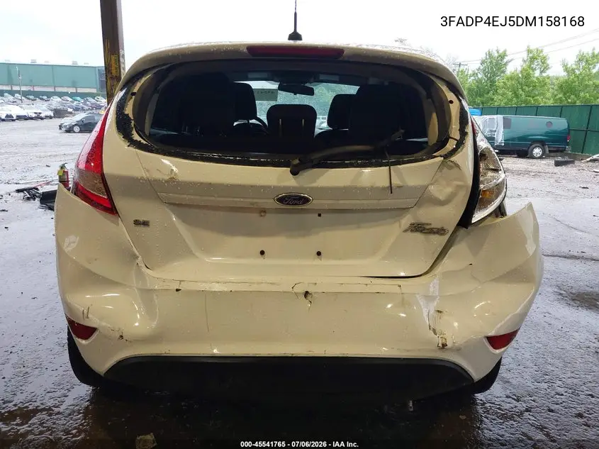 2013 Ford Fiesta Se VIN: 3FADP4EJ5DM158168 Lot: 45541765