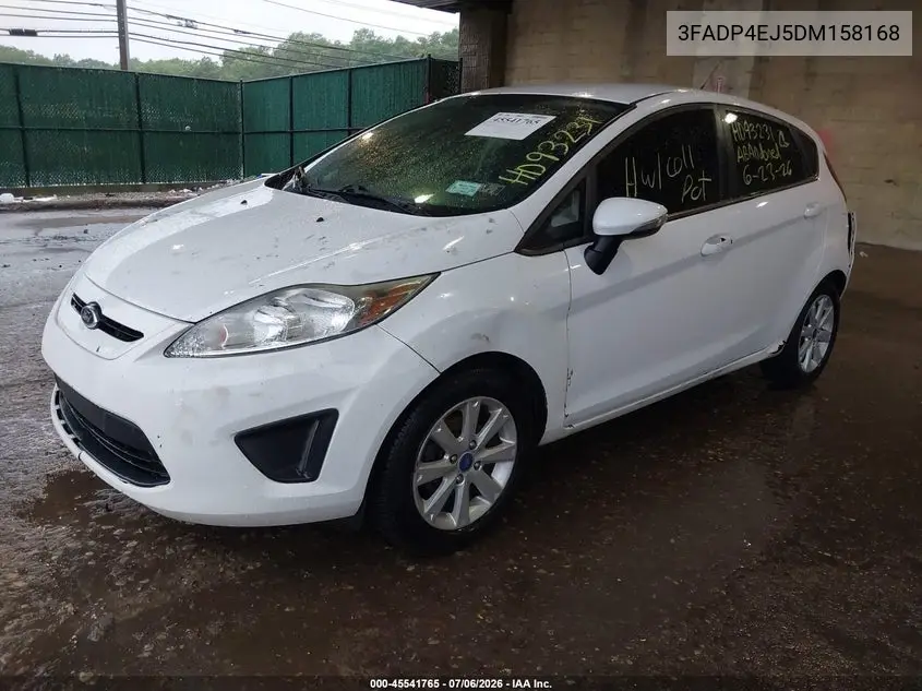 2013 Ford Fiesta Se VIN: 3FADP4EJ5DM158168 Lot: 45541765