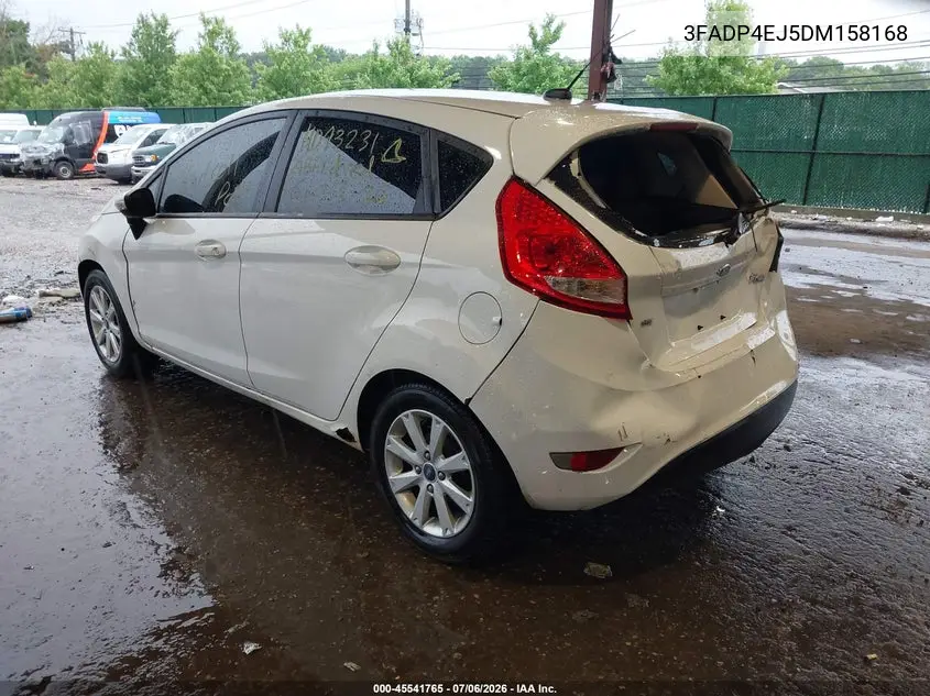 2013 Ford Fiesta Se VIN: 3FADP4EJ5DM158168 Lot: 45541765