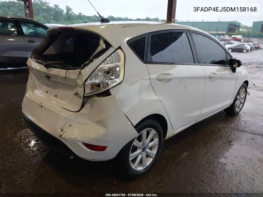 2013 Ford Fiesta Se VIN: 3FADP4EJ5DM158168 Lot: 45541765