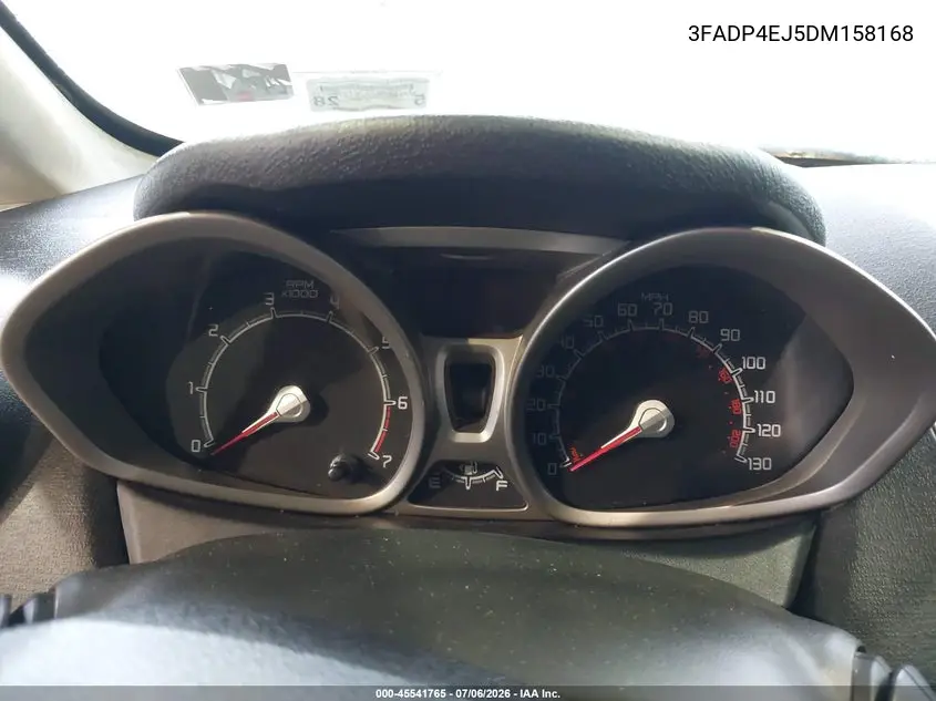 2013 Ford Fiesta Se VIN: 3FADP4EJ5DM158168 Lot: 45541765