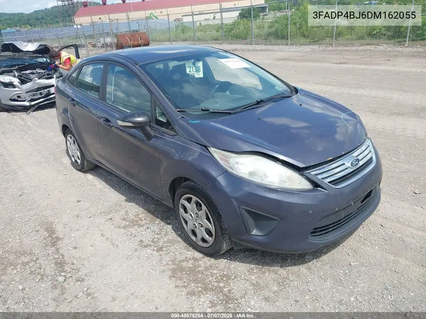 2013 Ford Fiesta Se VIN: 3FADP4BJ6DM162055 Lot: 45575264
