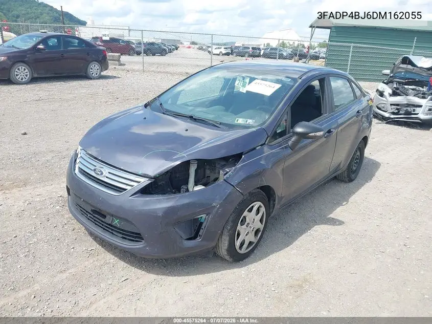 2013 Ford Fiesta Se VIN: 3FADP4BJ6DM162055 Lot: 45575264