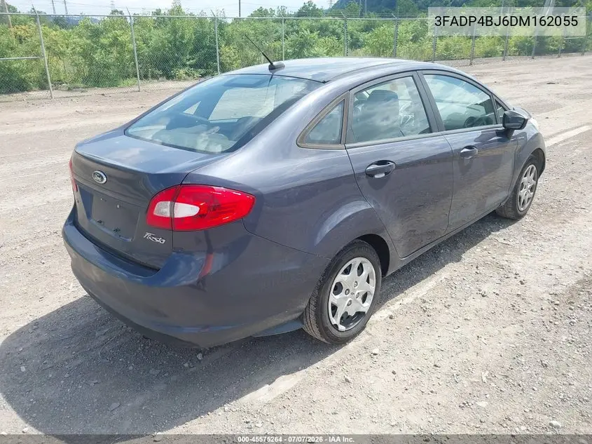 2013 Ford Fiesta Se VIN: 3FADP4BJ6DM162055 Lot: 45575264