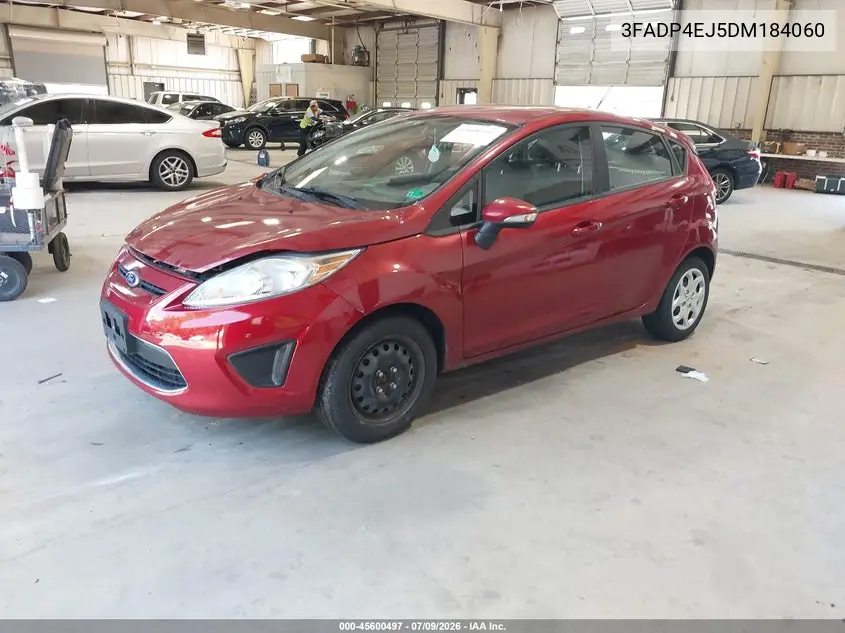 2013 Ford Fiesta Se VIN: 3FADP4EJ5DM184060 Lot: 45600497
