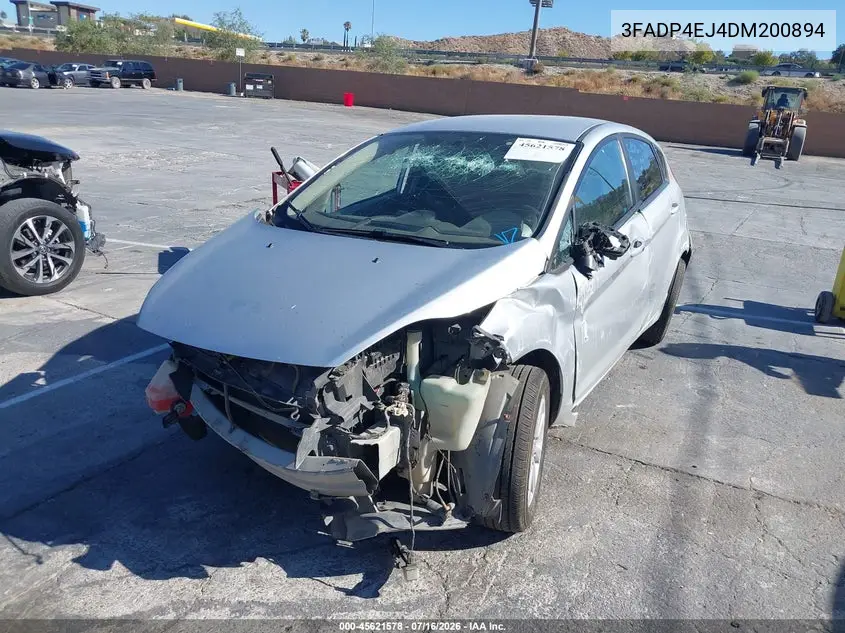 2013 Ford Fiesta Se VIN: 3FADP4EJ4DM200894 Lot: 45621578