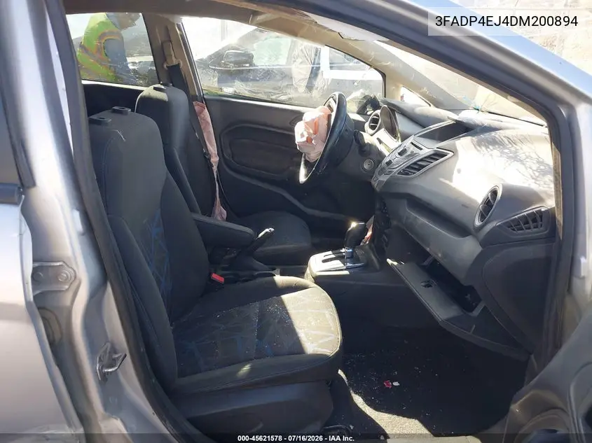 2013 Ford Fiesta Se VIN: 3FADP4EJ4DM200894 Lot: 45621578