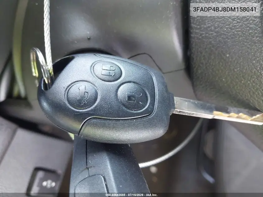 2013 Ford Fiesta Se VIN: 3FADP4BJ8DM158041 Lot: 45643585