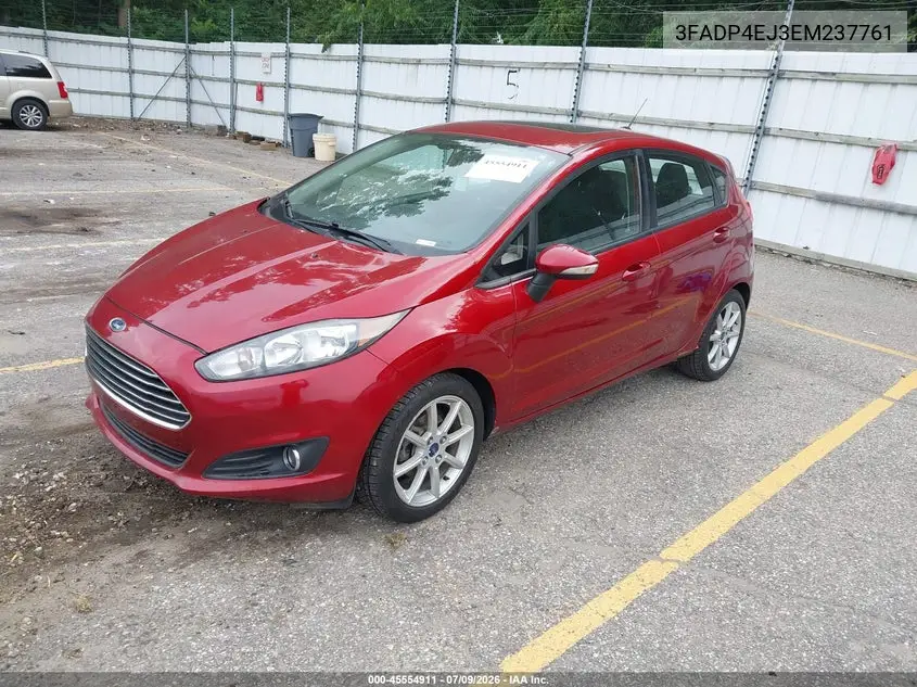 2014 Ford Fiesta Se VIN: 3FADP4EJ3EM237761 Lot: 45554911