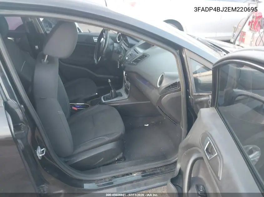 2014 Ford Fiesta Se VIN: 3FADP4BJ2EM220695 Lot: 45606941