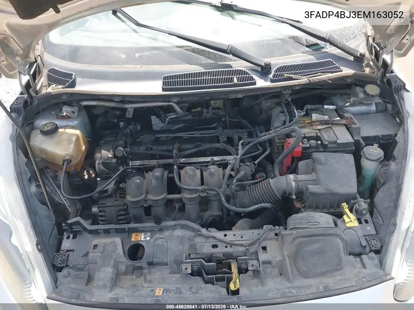 2014 Ford Fiesta Se VIN: 3FADP4BJ3EM163052 Lot: 45620841