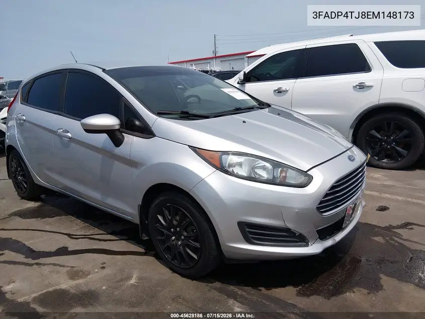 2014 Ford Fiesta S VIN: 3FADP4TJ8EM148173 Lot: 45628186