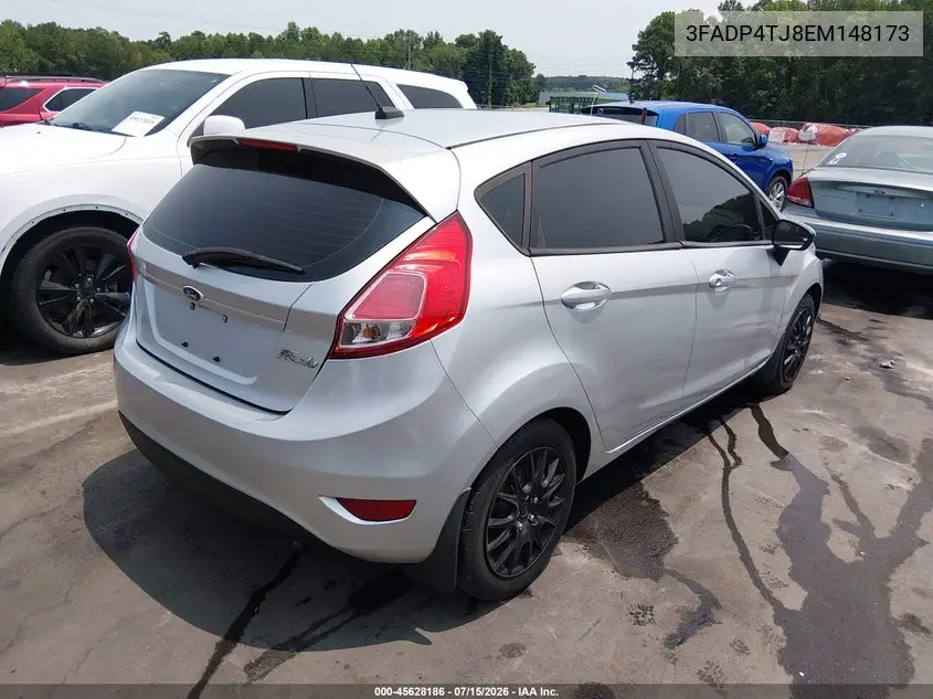 2014 Ford Fiesta S VIN: 3FADP4TJ8EM148173 Lot: 45628186