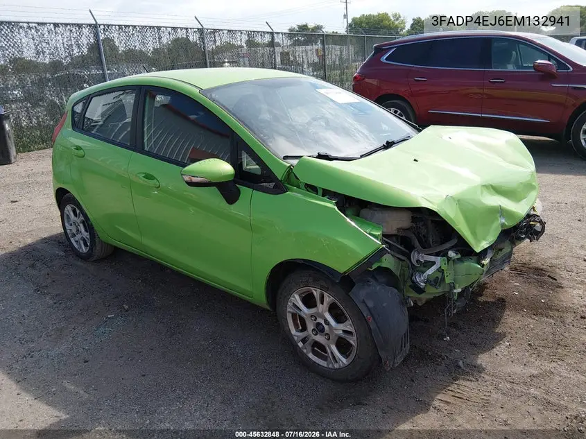 2014 Ford Fiesta Se VIN: 3FADP4EJ6EM132941 Lot: 45632848