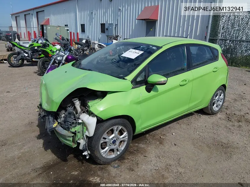 2014 Ford Fiesta Se VIN: 3FADP4EJ6EM132941 Lot: 45632848