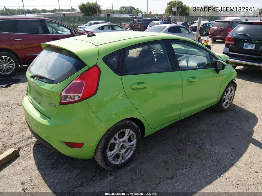 2014 Ford Fiesta Se VIN: 3FADP4EJ6EM132941 Lot: 45632848