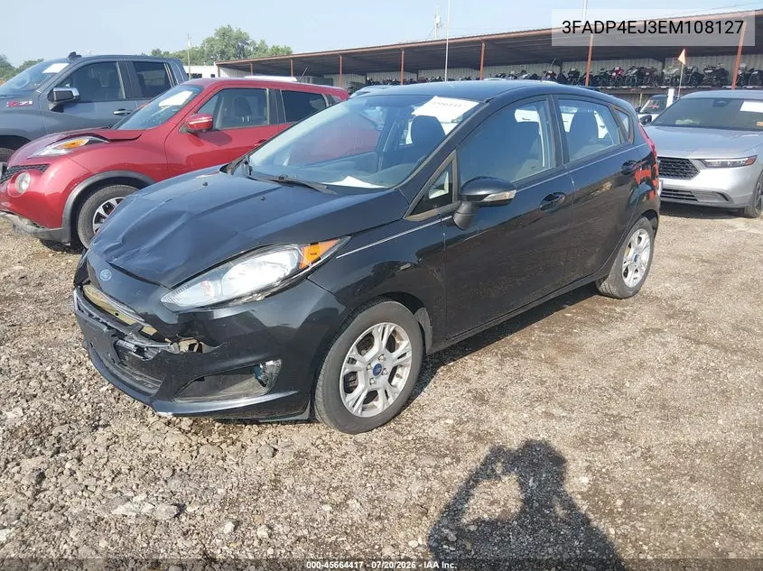 2014 Ford Fiesta Se VIN: 3FADP4EJ3EM108127 Lot: 45664417