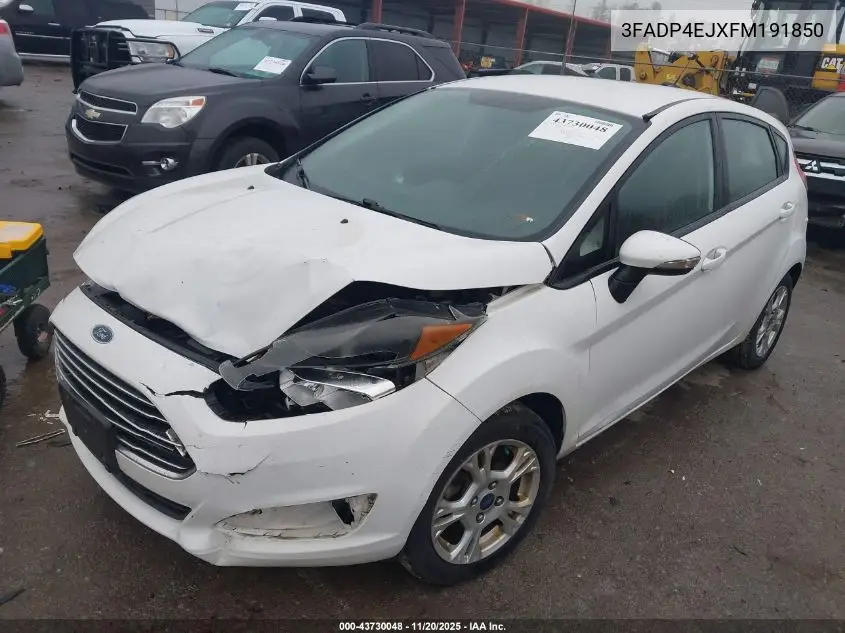 3FADP4EJXFM191850 2015 Ford Fiesta Se