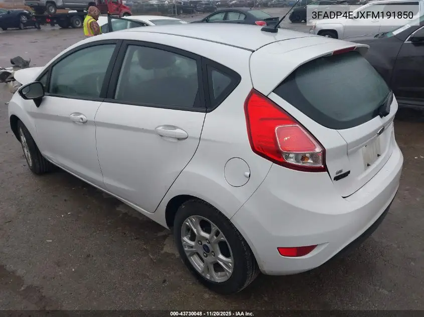 3FADP4EJXFM191850 2015 Ford Fiesta Se