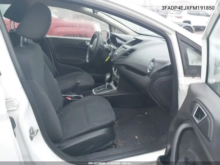 3FADP4EJXFM191850 2015 Ford Fiesta Se