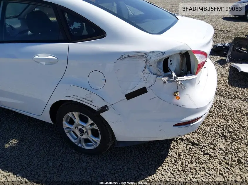 2015 Ford Fiesta Se VIN: 3FADP4BJ5FM199083 Lot: 45389222