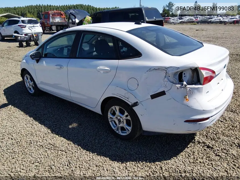 2015 Ford Fiesta Se VIN: 3FADP4BJ5FM199083 Lot: 45389222