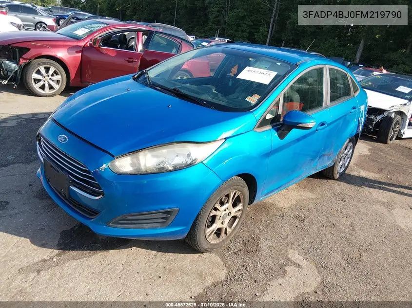 2015 Ford Fiesta Se VIN: 3FADP4BJ0FM219790 Lot: 45572625