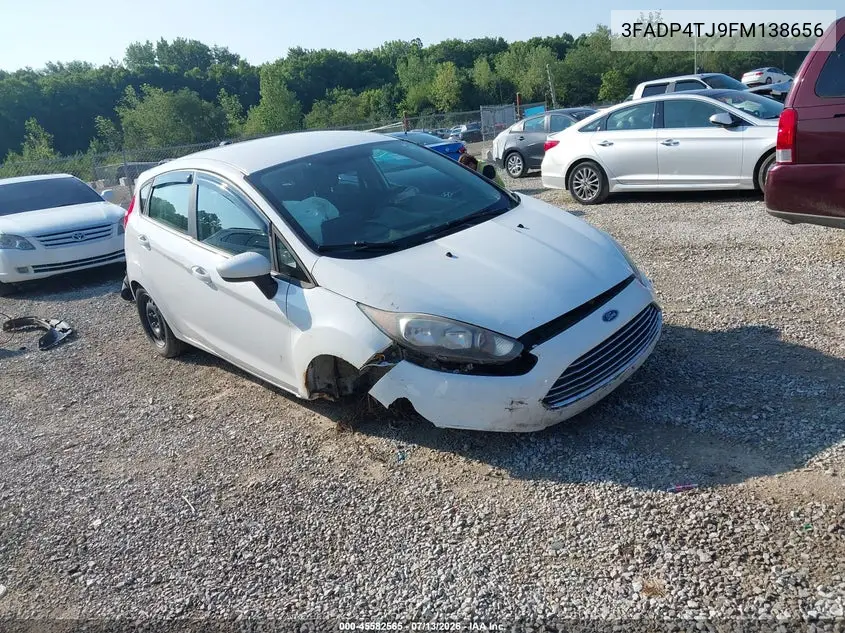 2015 Ford Fiesta S VIN: 3FADP4TJ9FM138656 Lot: 45582565