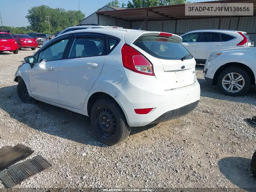 2015 Ford Fiesta S VIN: 3FADP4TJ9FM138656 Lot: 45582565