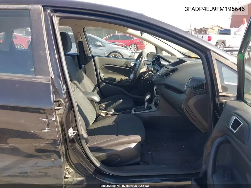 2015 Ford Fiesta Se VIN: 3FADP4EJ9FM195646 Lot: 45583579