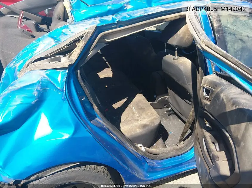 2015 Ford Fiesta Se VIN: 3FADP4BJ5FM149042 Lot: 45594769