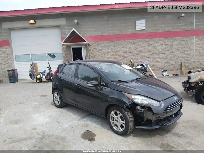 2015 Ford Fiesta Se VIN: 3FADP4EJ5FM202396 Lot: 45617628