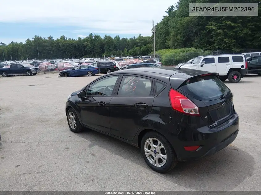 2015 Ford Fiesta Se VIN: 3FADP4EJ5FM202396 Lot: 45617628