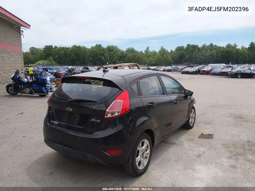 2015 Ford Fiesta Se VIN: 3FADP4EJ5FM202396 Lot: 45617628