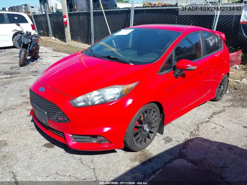 2015 Ford Fiesta St VIN: 3FADP4GX2FM213440 Lot: 45618089