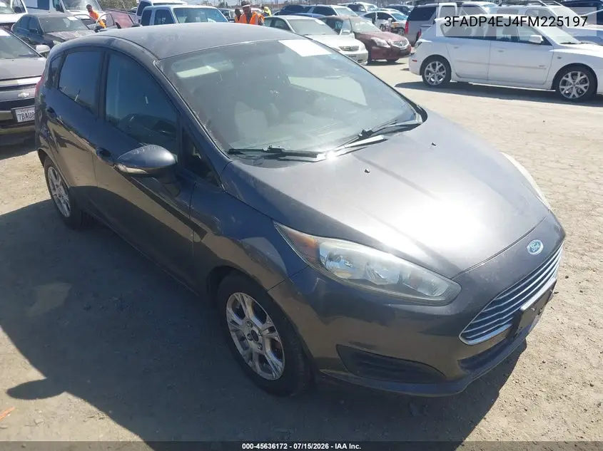 2015 Ford Fiesta Se VIN: 3FADP4EJ4FM225197 Lot: 45636172